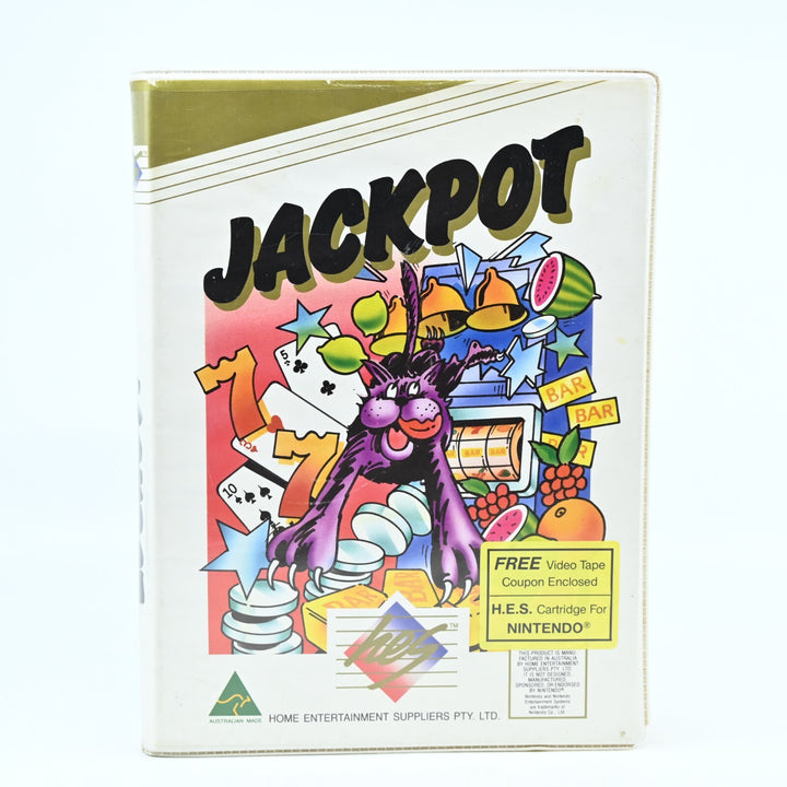 Jackpot - Flat Cartridge - H.E.S / NES Game - PAL
