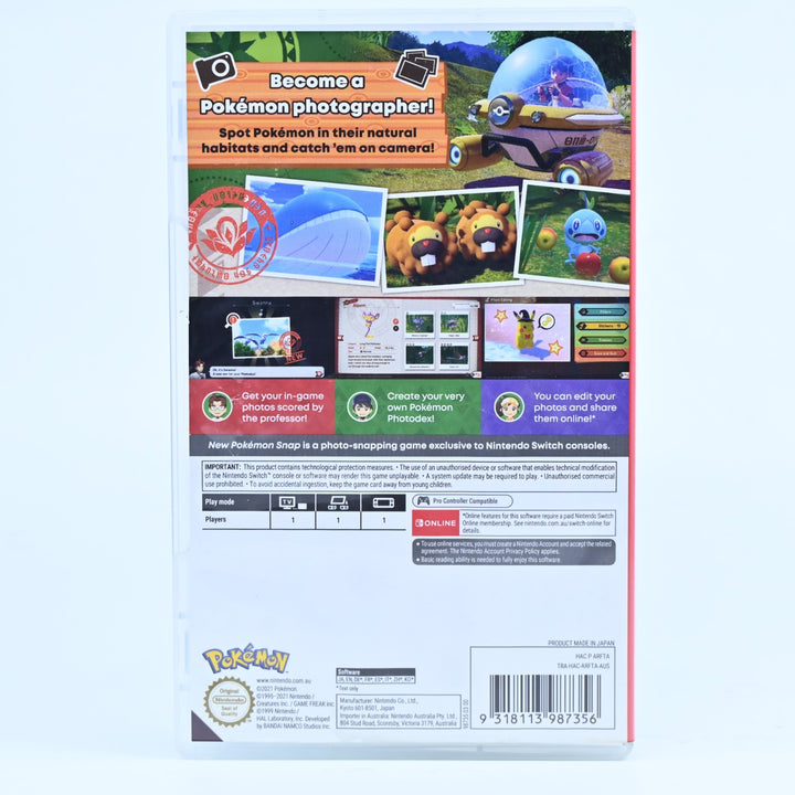 New Pokemon Snap - Nintendo Switch Game - FREE POST!