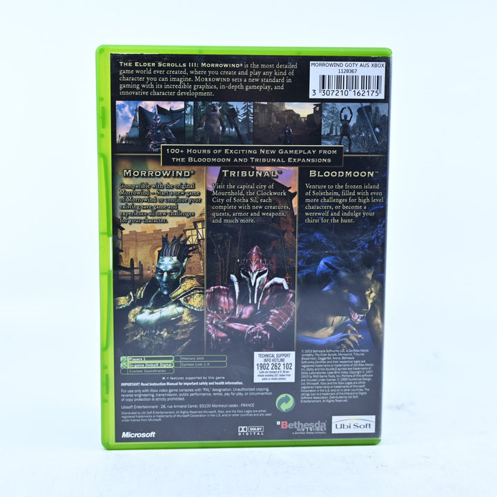 The Elder Scrolls III: Morrowind Game of the Year Edition - Original Xbox Game