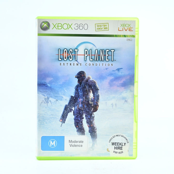 Lost Planet - No Manual - Xbox 360 Game - PAL - NEAR MINT DISC!