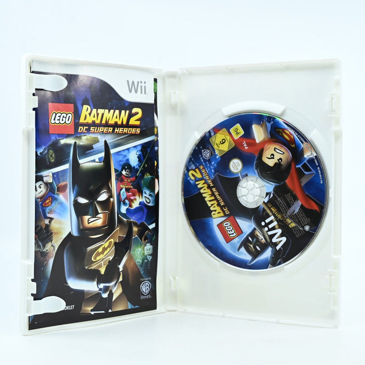 LEGO Batman 2: DC Super Heroes - Nintendo Wii Game + Manual - PAL - MINT DISC!