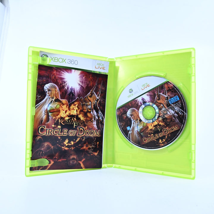 Kingdom Under Fire Circle Of Doom - Xbox 360 Game + Manual - PAL - MINT DISC!