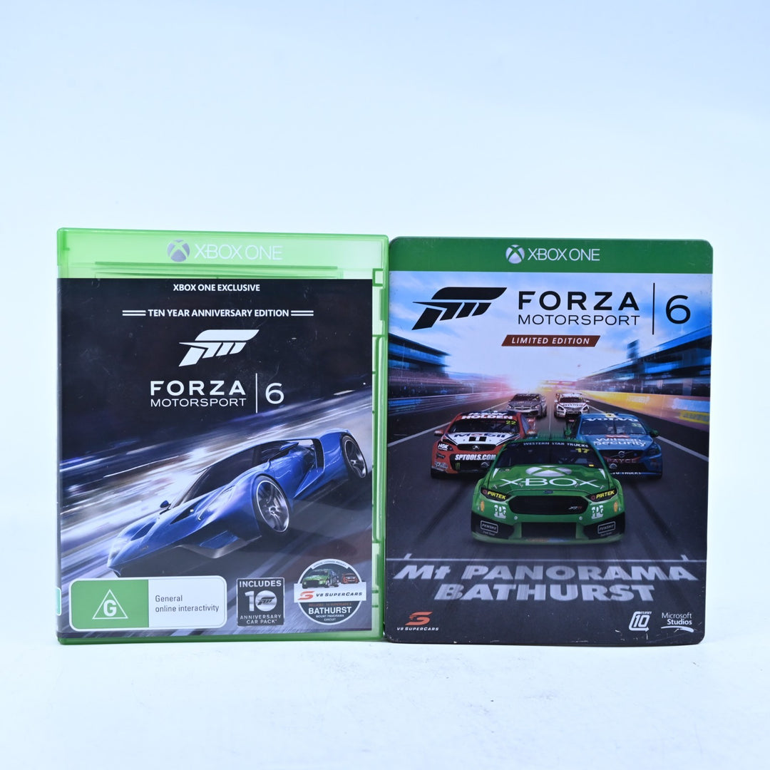 Forza Motorsport 6 - With Limited Edition Steelbook - Xbox One Game - PAL