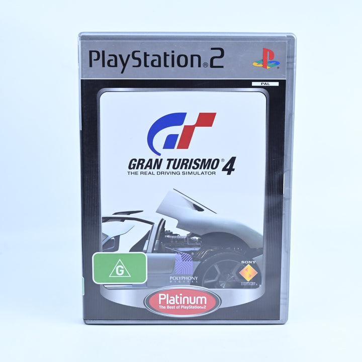 Gran Turismo 4 - Sony Playstation 2 / PS2 Game + Manual - PAL - NM DISC!
