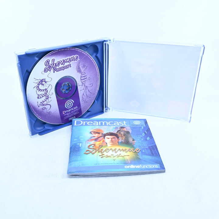 Shenmue - Sega Dreamcast Game + Manual - PAL - MINT DISC!