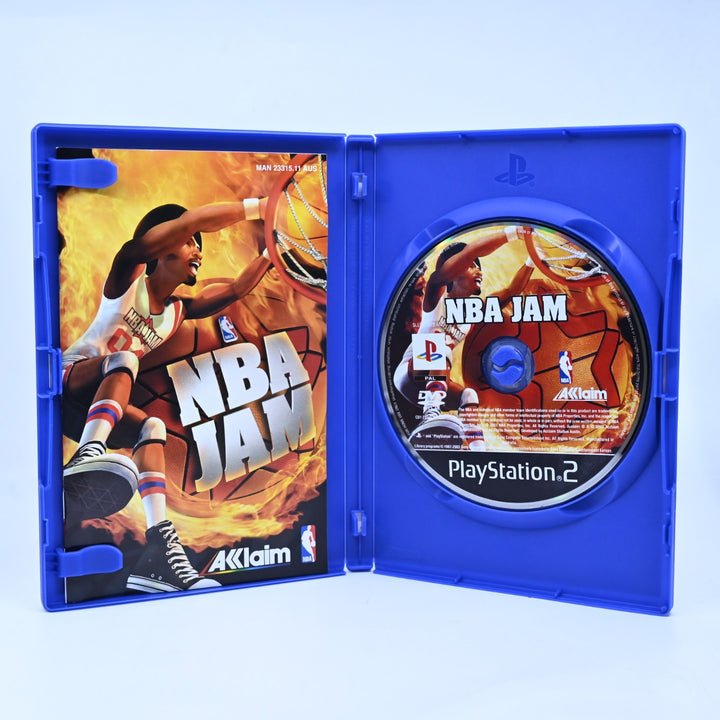 NBA Jam - Sony Playstation 2 / PS2 Game + Manual - PAL - MINT DISC!