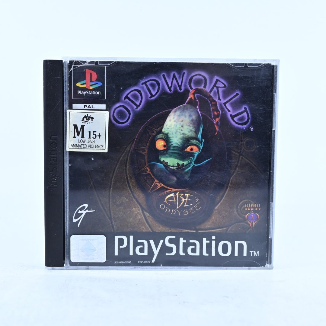 Oddworld: Abe's Oddysee - Sony Playstation 1 / PS1 Game + Manual - PAL
