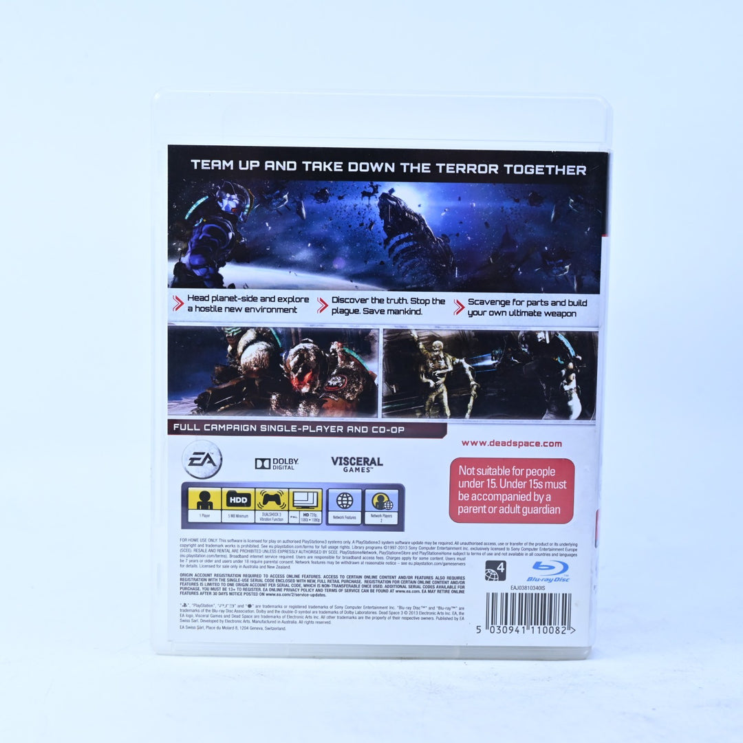 Dead Space 3 - Sony Playstation 3 / PS3 Game + Manual - MINT DISC!