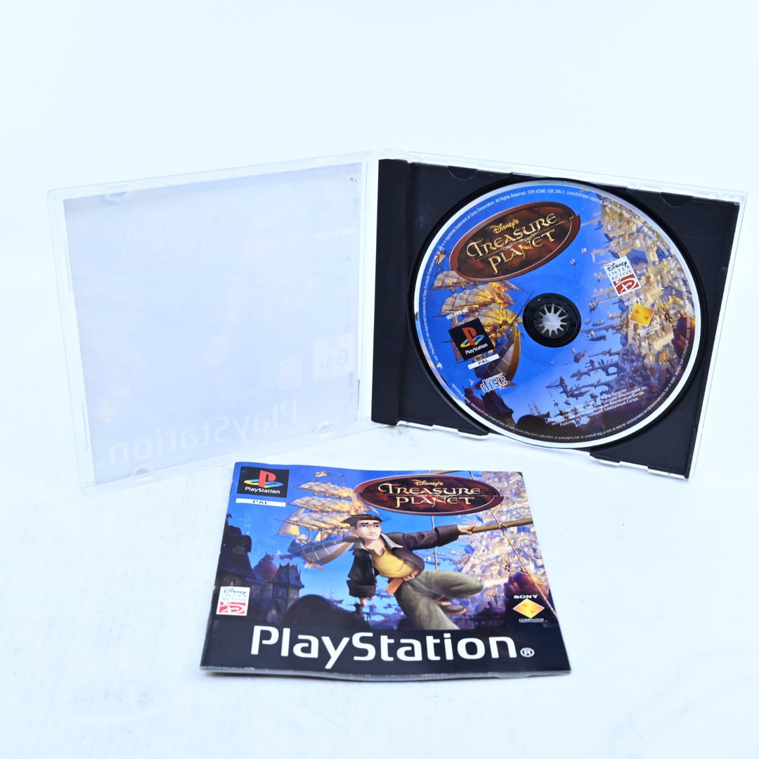 Disney's Treasure Planet - Sony Playstation 1 / PS1 Game + Manual - PAL