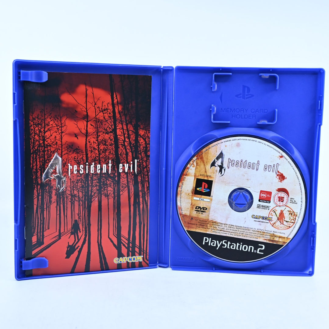 Resident Evil 4 - Sony Playstation 2 / PS2 Game + Manual - PAL - MINT DISC!