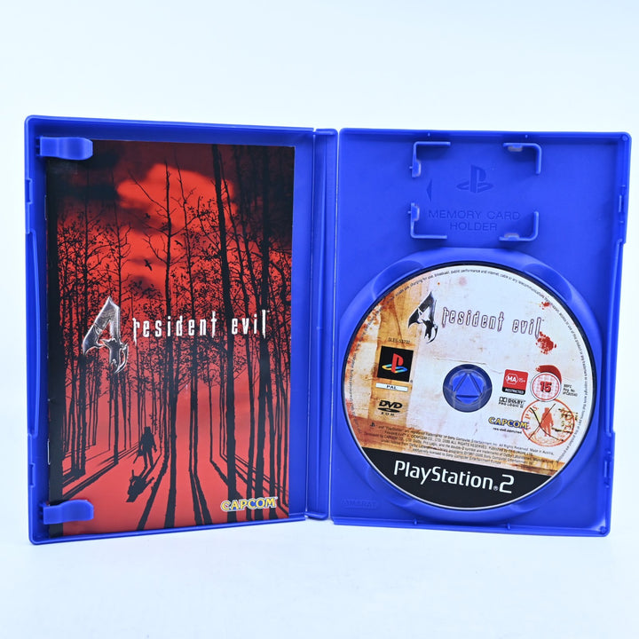 Resident Evil 4 - Sony Playstation 2 / PS2 Game + Manual - PAL - MINT DISC!