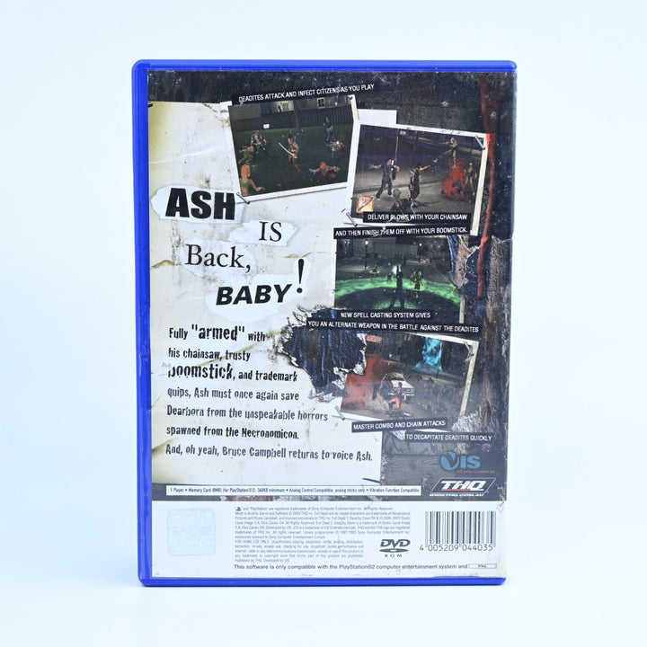 Evil Dead: Fistful of Boomstick - PS2 Game - No Manual - PAL