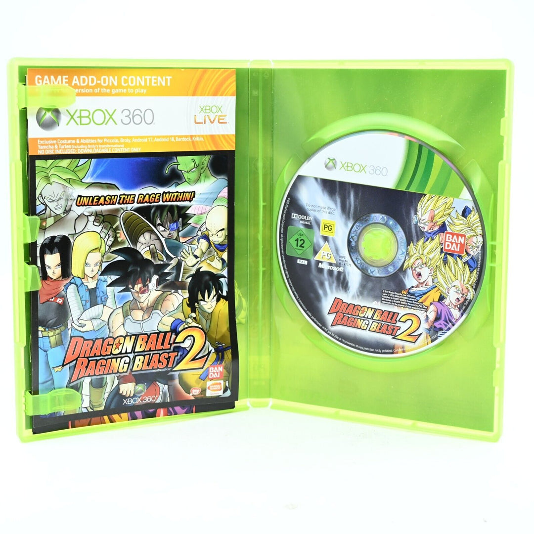 Dragon Ball: Raging Blast 2 Limited Edition - Xbox 360 Game + Manual - MINT DISC