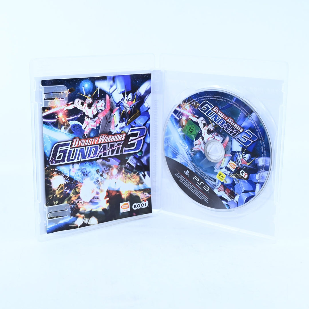 Dynasty Warriors Gundam 3 - Sony Playstation 3 / PS3 Game + Manual - MINT DISC!
