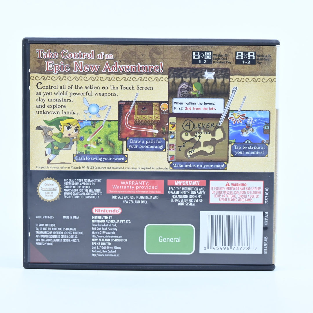 The Legend of Zelda: Phantom Hourglass - Nintendo DS Game - PAL + Manual