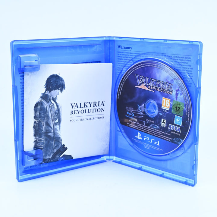 Valkyria Revolution - Sony Playstation 4 / PS4 Game + Soundtrack - MINT DISC!