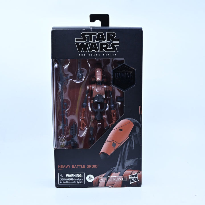 SEALED! Heavy Battle Droid Star Wars Battlefront II Black Series Hasbro Figure
