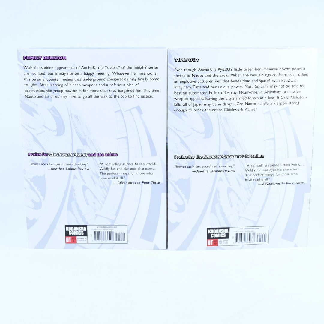 Clockwork Planet - Volumes 1-5 - Yuu Kamiya - Kodansha Comics - Manga