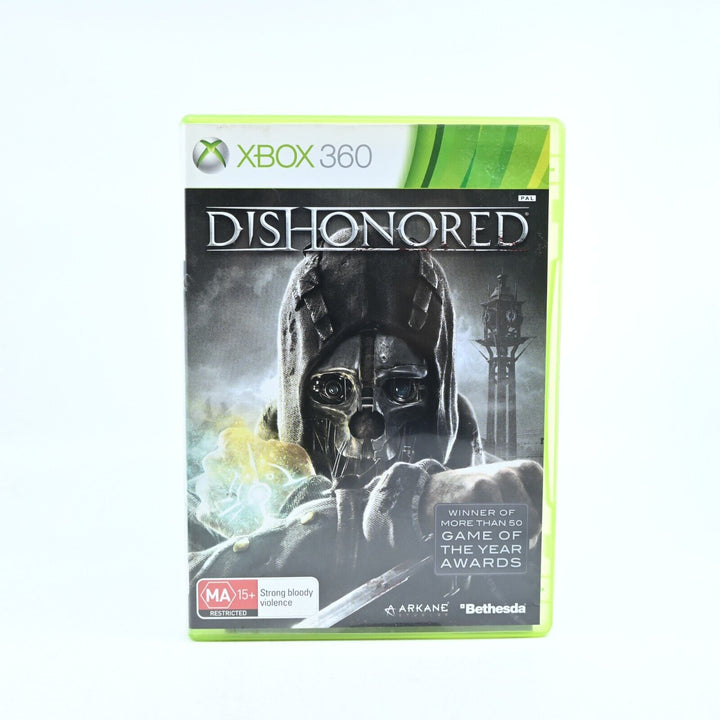 Dishonored - Xbox 360 Game + Manual - PAL - MINT DISC!