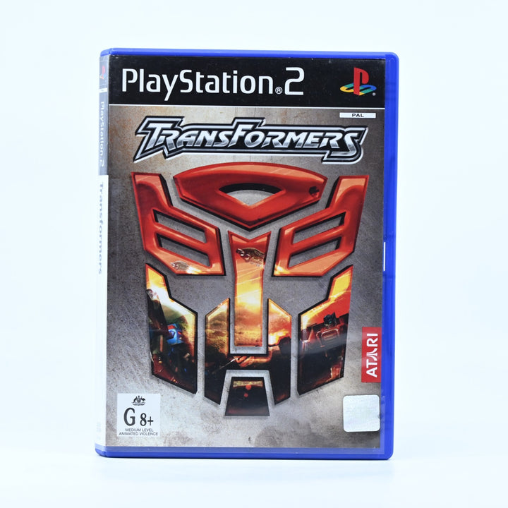 Transformers - Sony Playstation 2 / PS2 Game + Manual - PAL