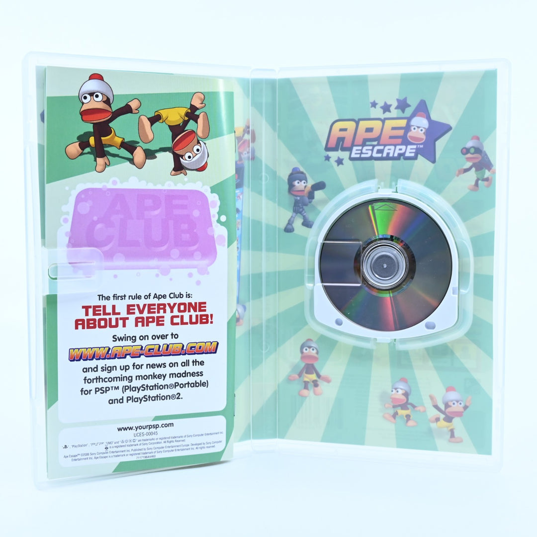 Ape Escape On The Loose - Sony PSP Game + Manual - FREE POST!