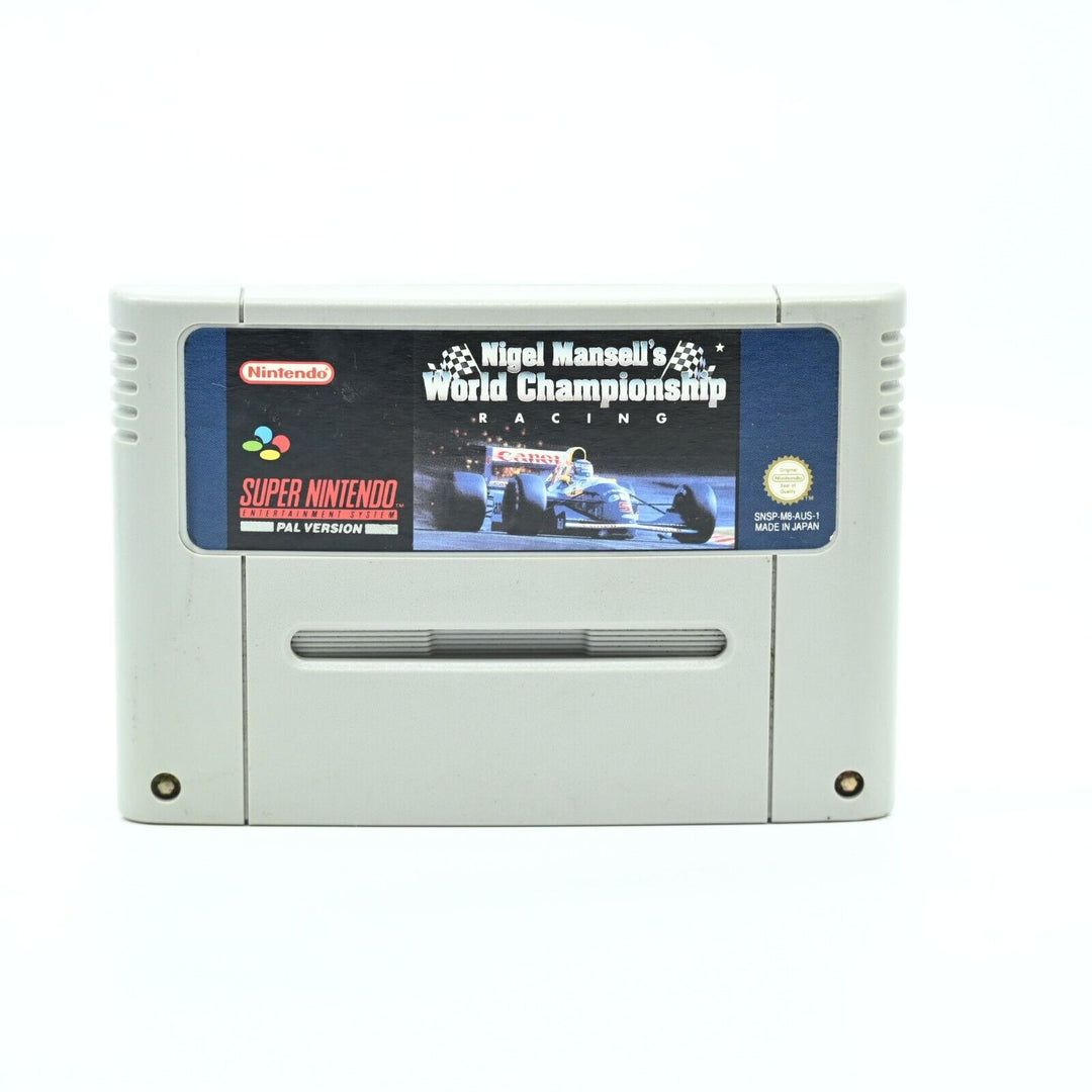 Nigel Mansell's World Championship Racing - Super Nintendo / SNES Boxed Game