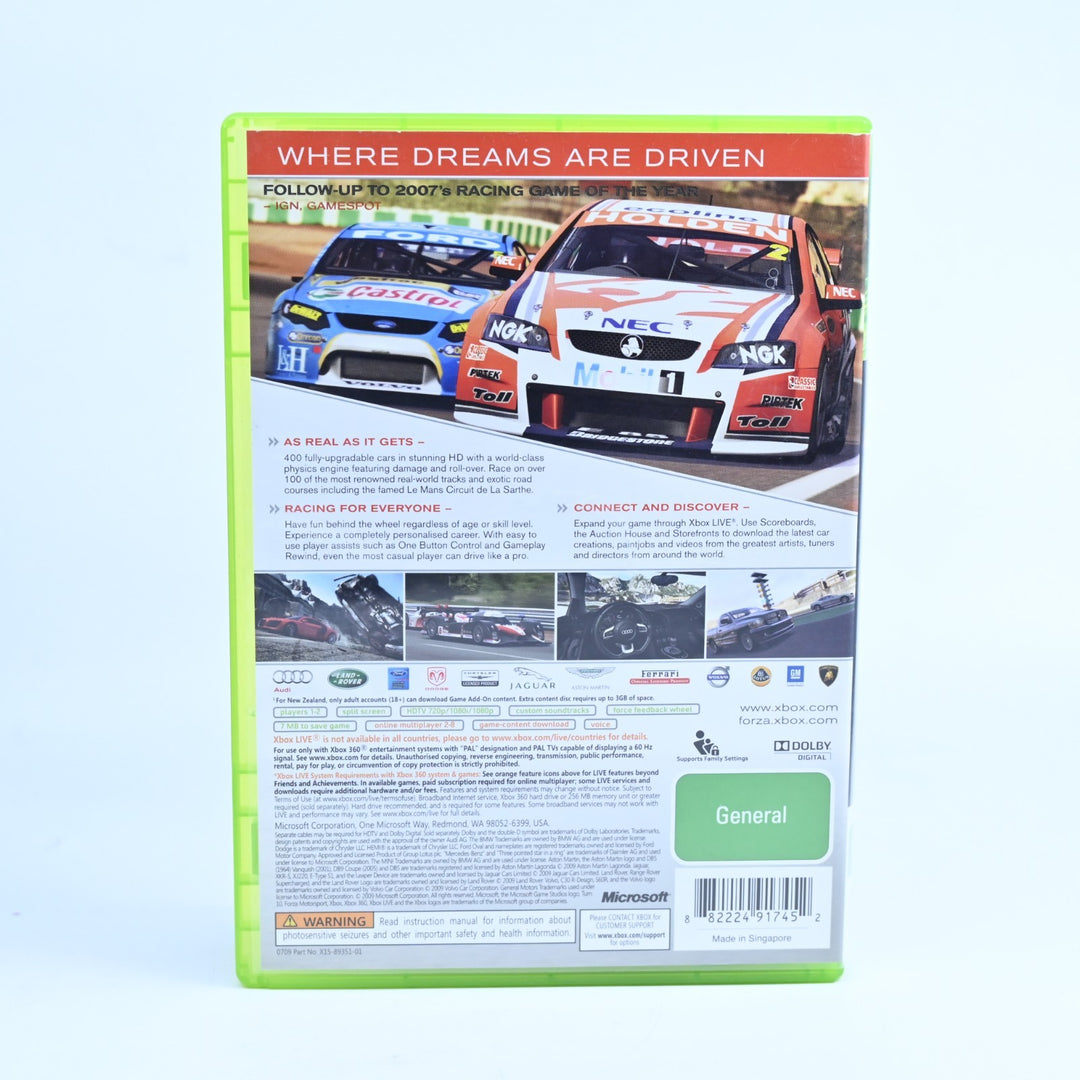 Forza Motorsport 3 - Xbox 360 Game + Manual - PAL - MINT DISC!