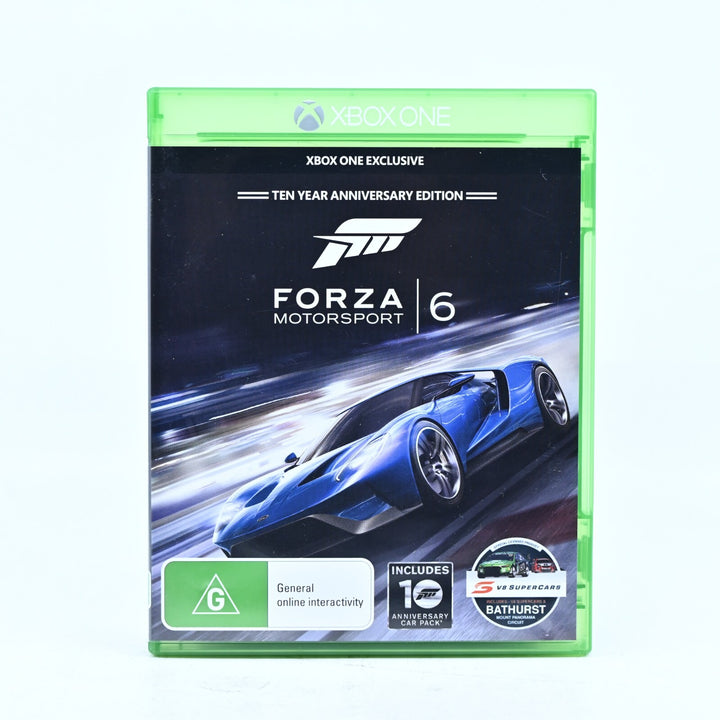 Forza Motorsport 6: Ten Year Anniversary Edition- Xbox One Game - PAL