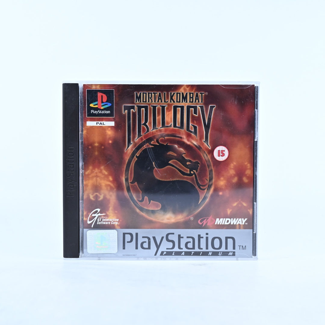 Mortal Kombat Trilogy - Sony Playstation 1 / PS1 Game + Manual - PAL