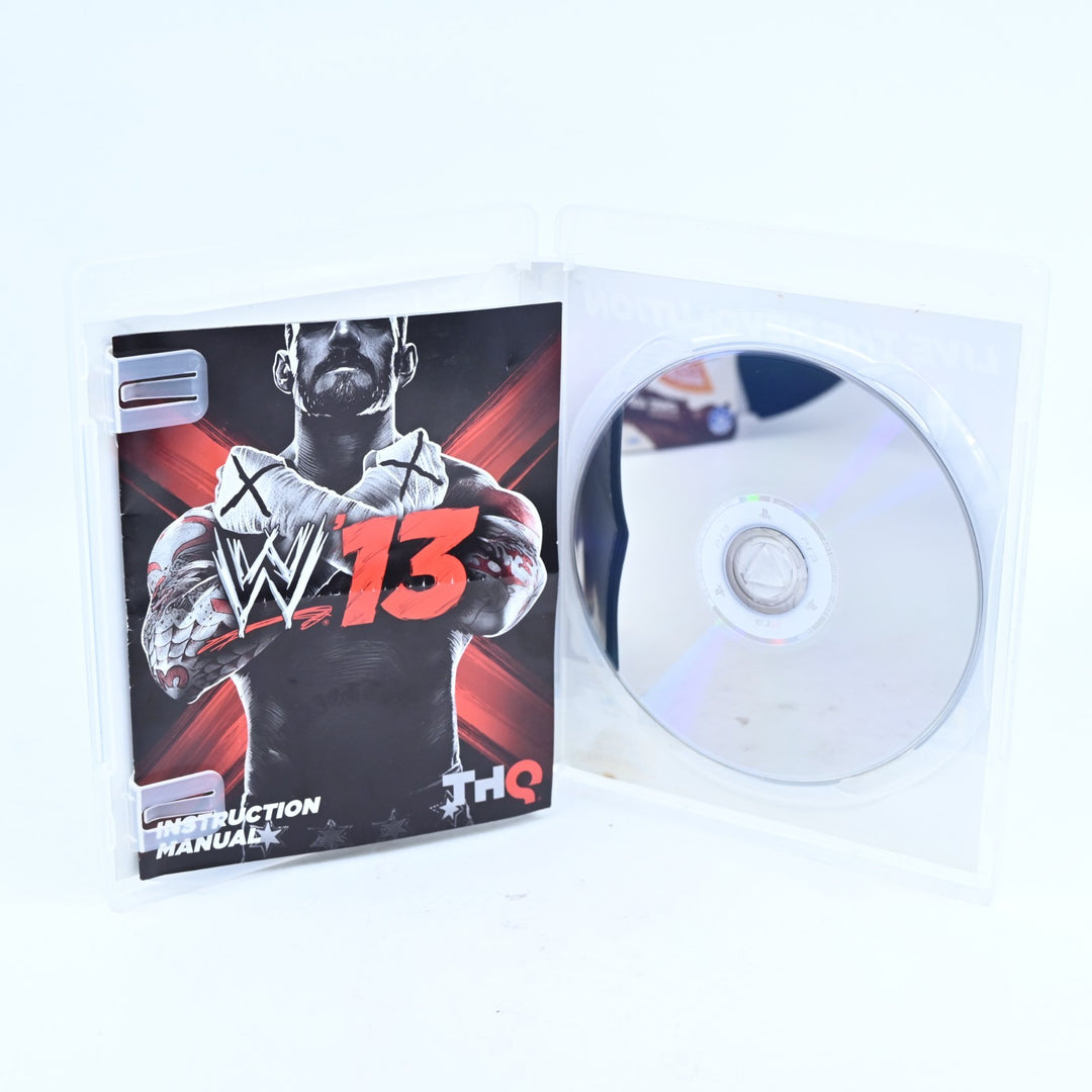 WWE '13: Austin 3:16 Edition - Sony Playstation 3 / PS3 Game + Manual
