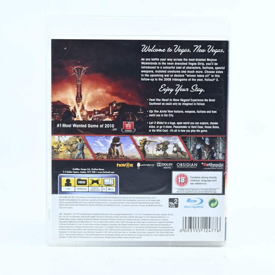Fallout: New Vegas - Sony Playstation 3 / PS3 Game + Manual - FREE POST!