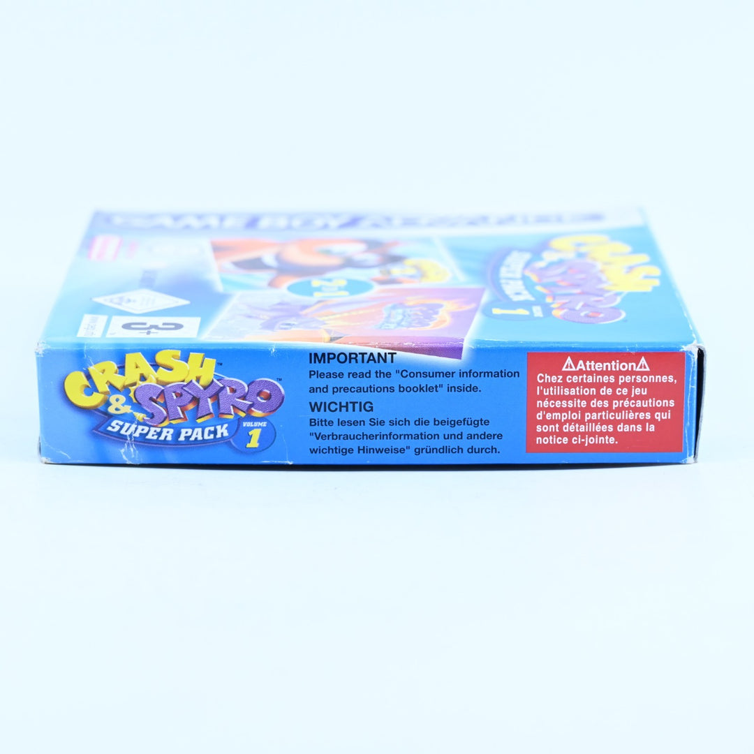 Crash & Spyro Super Pack Volume 1 - Nintendo Gameboy Advance / GBA Boxed Game