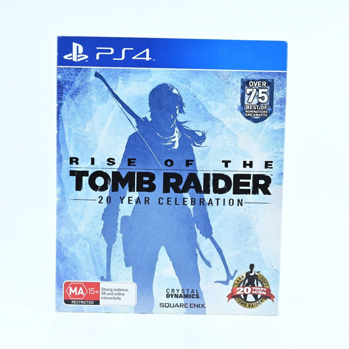 Rise of the Tomb Raider 20 Year Celebration + Artbook - Sony PS4 Game