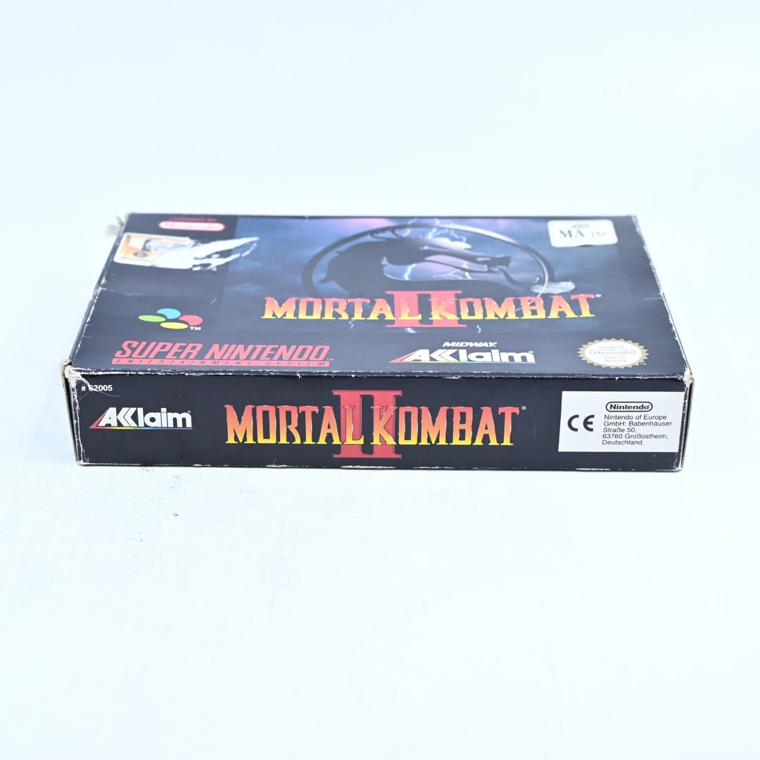 Mortal Kombat II - Super Nintendo / SNES Boxed Game - PAL - FREE POST!