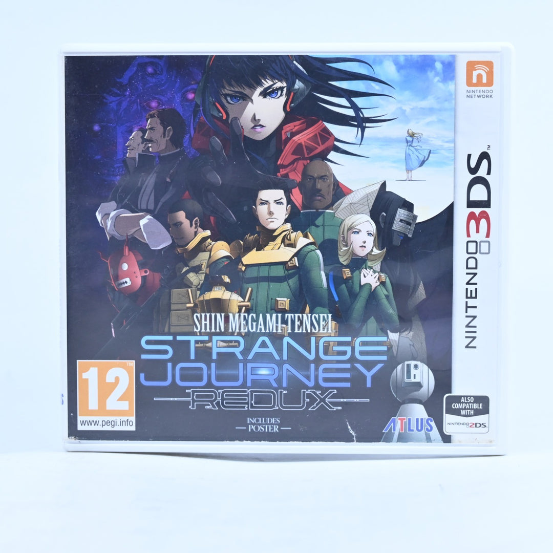 Shin Megami Tensei: Strange Journey - Redux - Nintendo 3DS Game - PAL + Manual