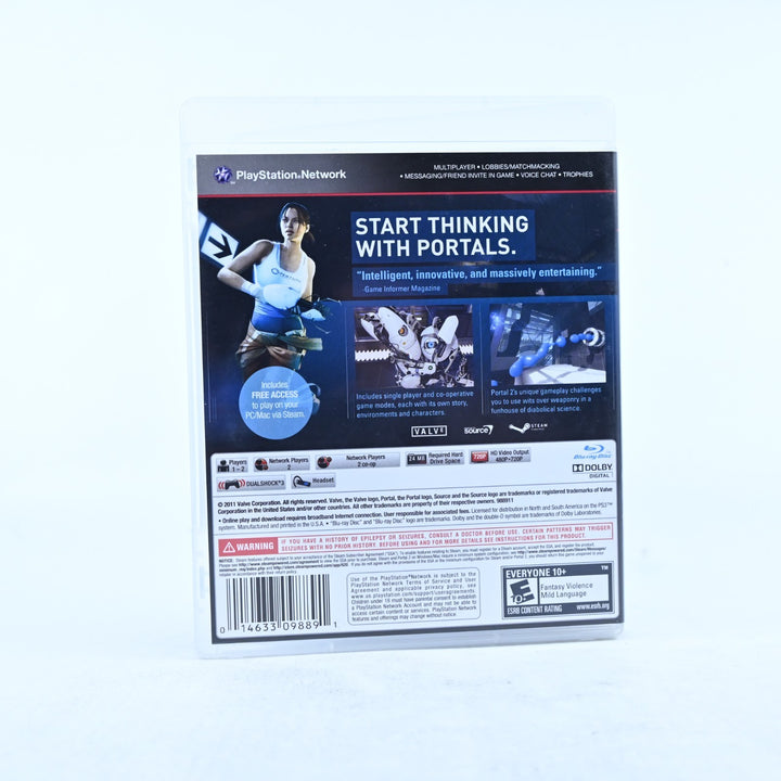 Portal 2 - Sony Playstation 3 / PS3 Game + Manual - MINT DISC!