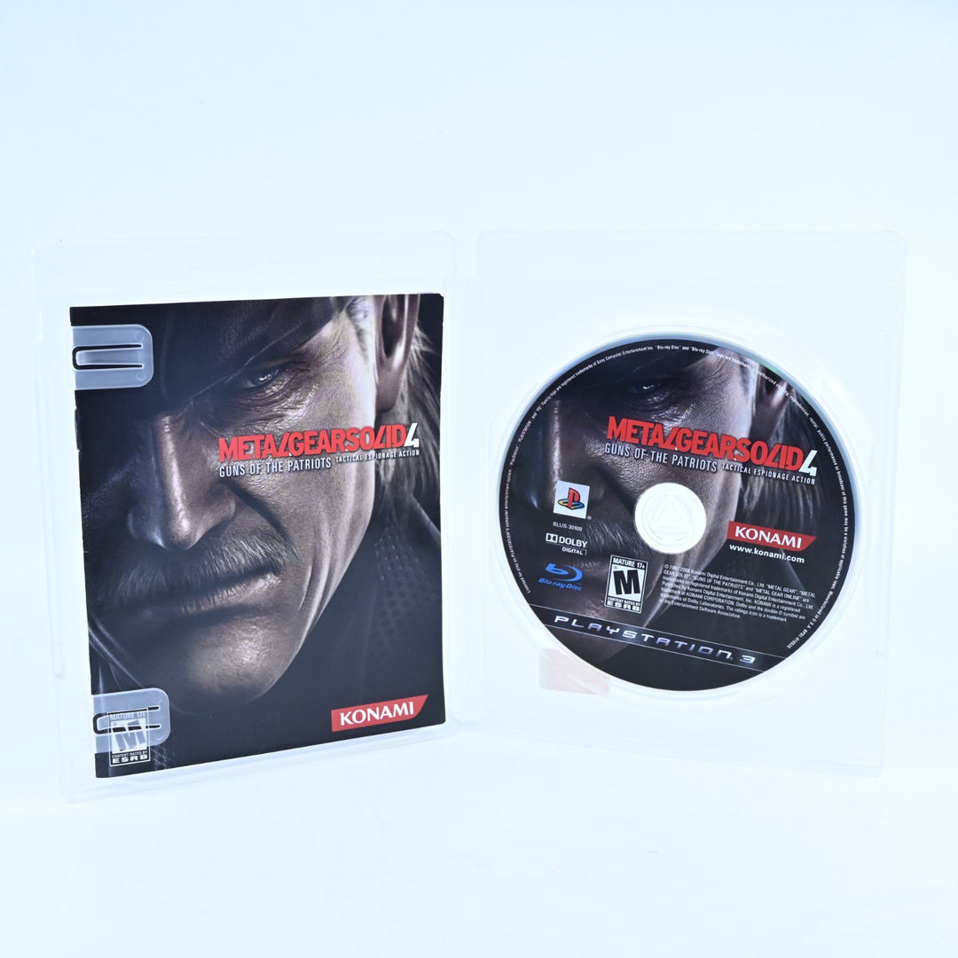metal gear solid guns of the patriots ps3 Metal Gear Solid 4: Guns of the Patriots - PS3 Game