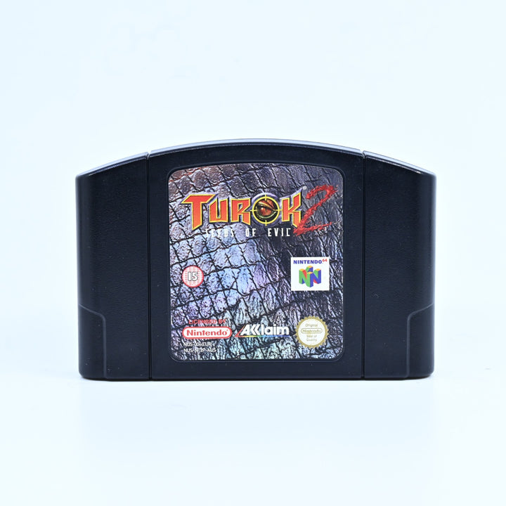 Turok 2: Seeds of Evil - N64 / Nintendo 64 Boxed Game - PAL - FREE POST!