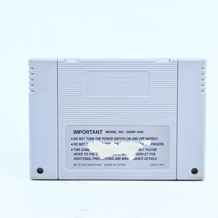 Unirally - Super Nintendo / SNES Game - PAL - FREE POST!