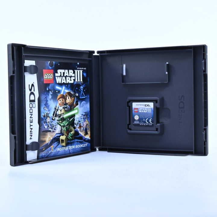 LEGO Star Wars III 3: The Clone Wars - Nintendo DS Game - PAL + Manual