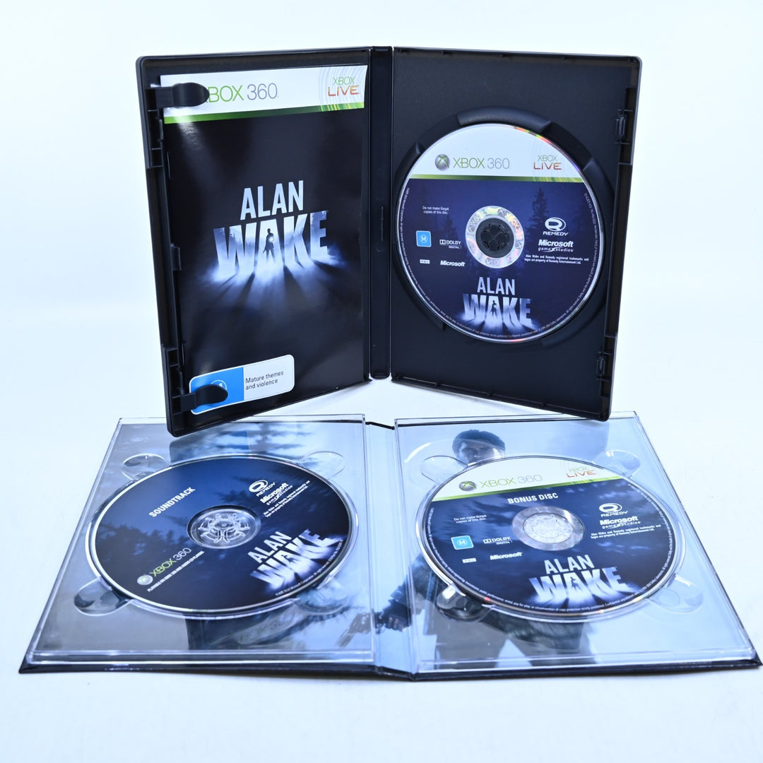 Alan Wake Limited Collector's Edition - Xbox 360 Game + Manual - PAL
