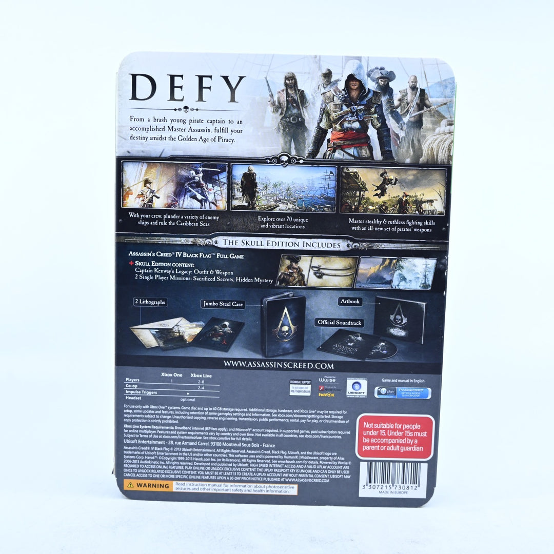 Assassin's Creed IV: Black Flag - Skull Edition - Xbox One Game - PAL - NO DLC