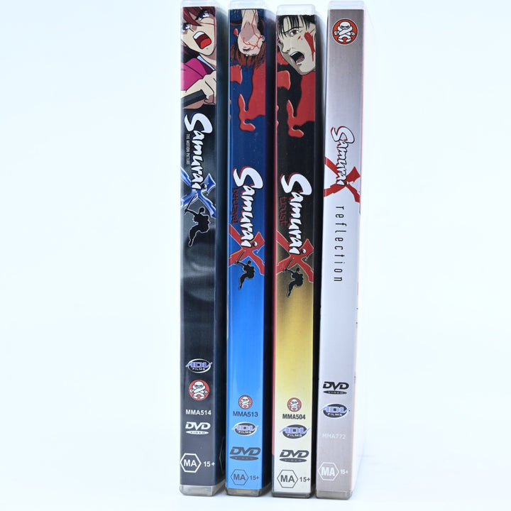 Samurai X - Trust, Betrayal, Reflection, Motion Picture - Region  4 - Anime DVDs