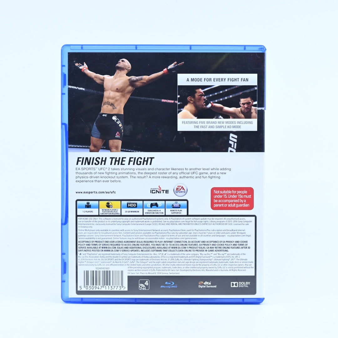 UFC 2 - Sony Playstation 4 / PS4 Game - FREE POST!