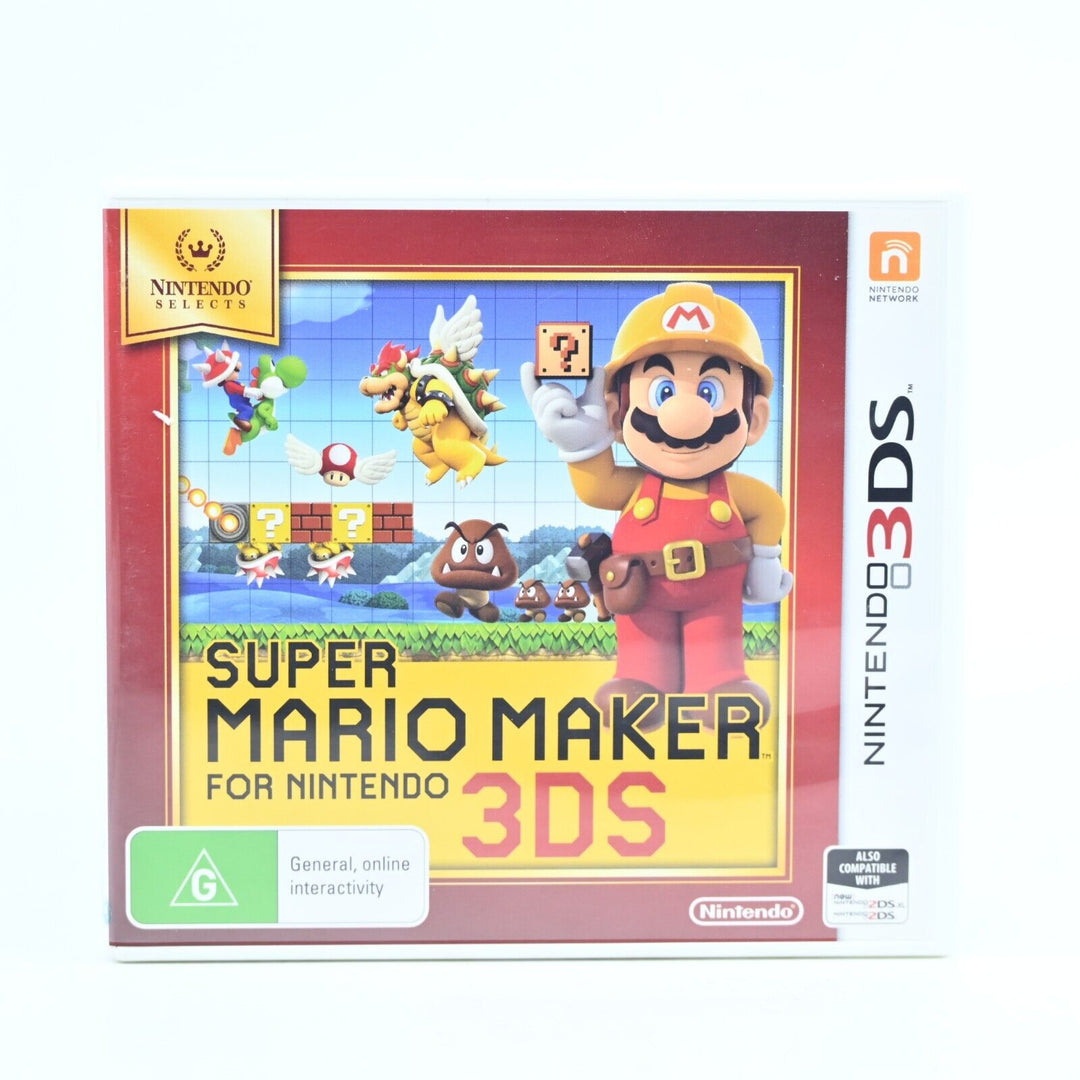 Super Mario Maker - Nintendo 3DS Game - PAL - FREE POST!