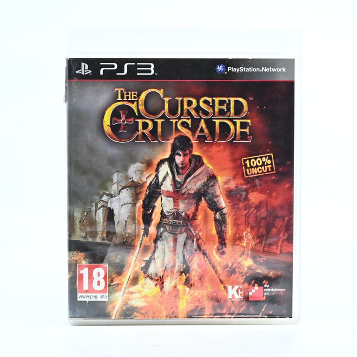 The Cursed Crusade - Sony Playstation 3 / PS3 Game + Manual - MINT DISC!