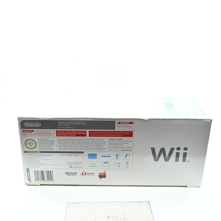 White - Nintendo Wii Boxed Console - Missing Tray - PAL - FREE POST!