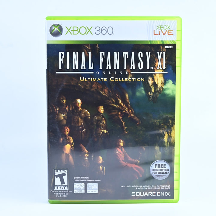 Final Fantasy XI: Ultimate Collection - Xbox 360 Game + Manual - NTSC-U/C
