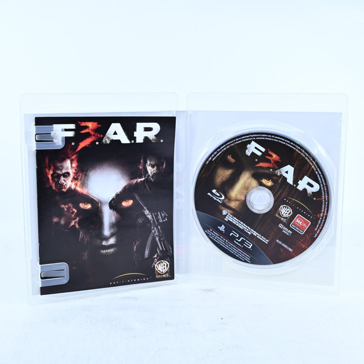 F.3.A.R. - Sony Playstation 3 / PS3 Game + Manual - MINT DISC! F3AR Fear 3