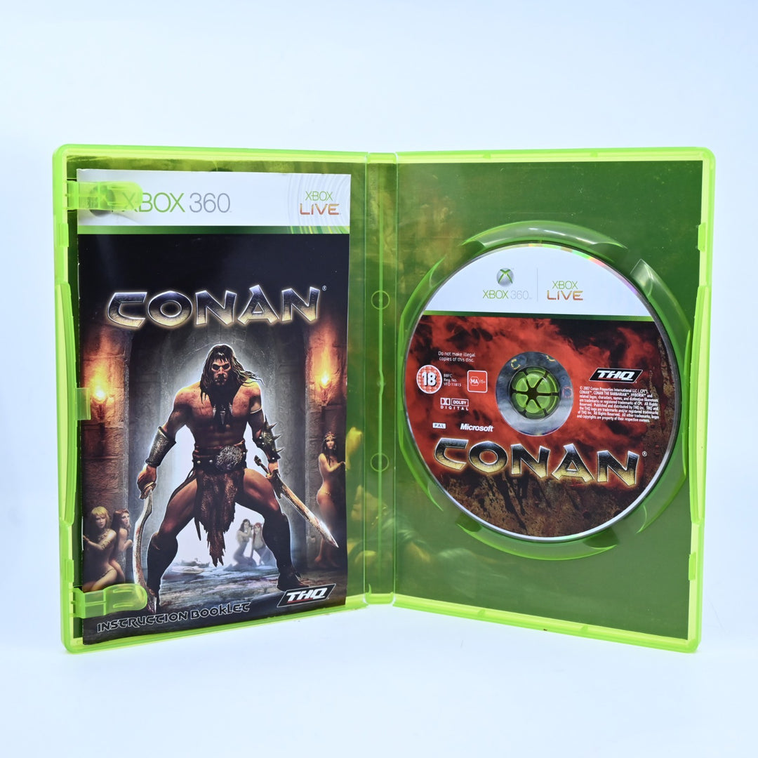 Conan - Xbox 360 Game + Manual - PAL - MINT DISC!